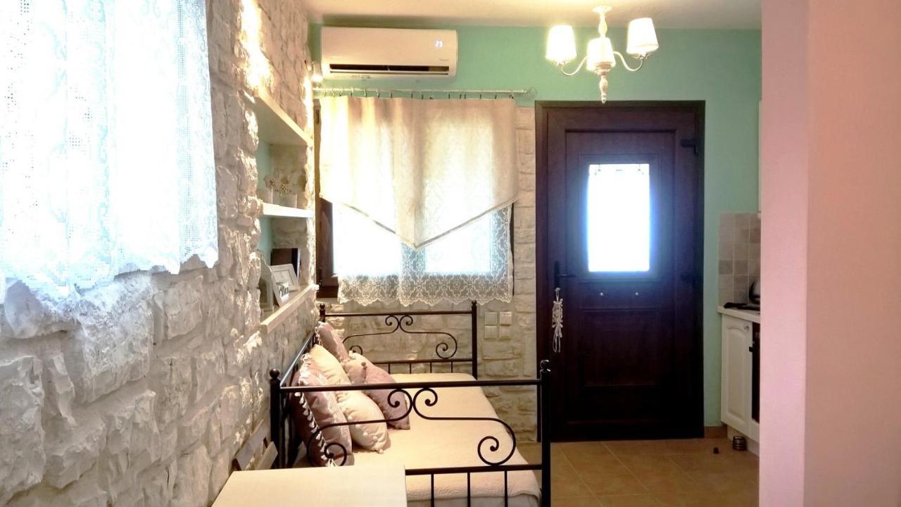 Stone Studio In Nature With View To Corfu Town! Evropouloi Esterno foto